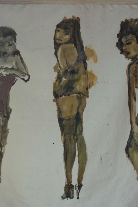 Βάσω Τζούτη, vasso tzouti, agent provocateur 200 x 230 cm oil on canvas